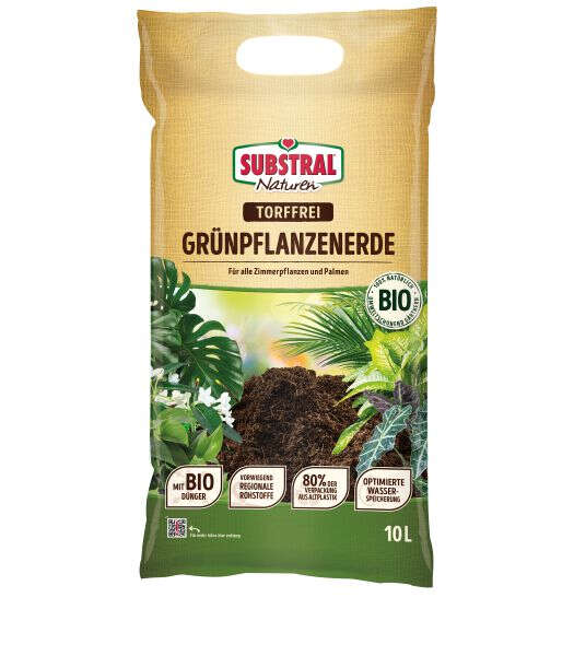 Naturen Grünpflanzenerde torffrei